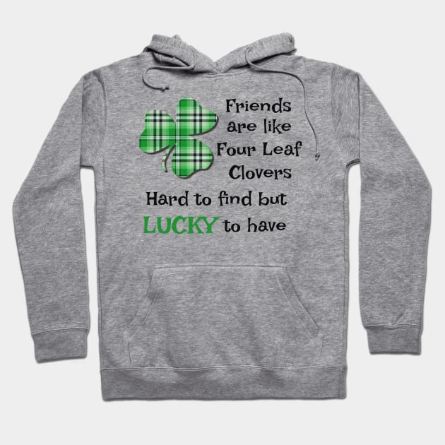 Lucky Irish Friend, A Wee Bit Irish Hoodie by Cor Designs